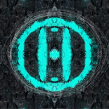 aus dem Zyklus Lebenszeichen, "Muster 8 Hellblau", Fotografie, digitale Bearbeitung und Zeichnung, 13 x 13 cm, Auflage 10